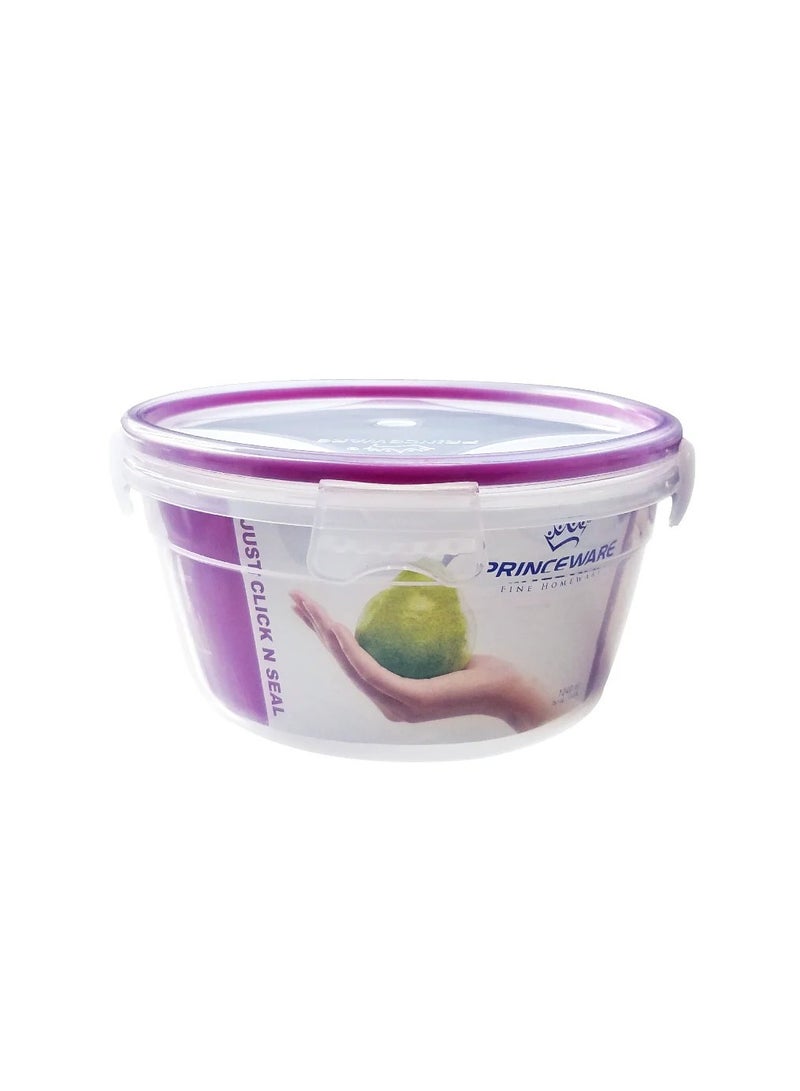 PRINCEWARE Click n Seal Airtight Food Storage Bowls, Durable BPA-Free - Image 2
